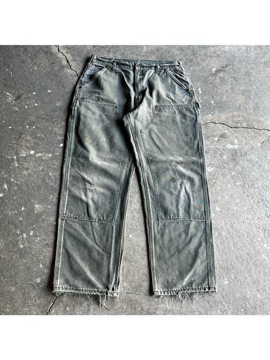 Carhartt Other - Carhartt green double knee work wear carpenter pants
